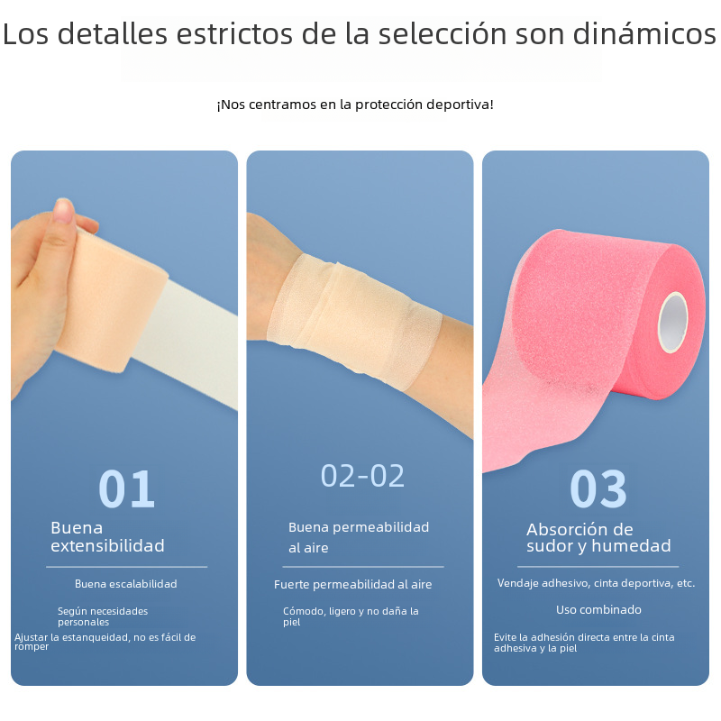 Ankle Cushioning Tape and Racket