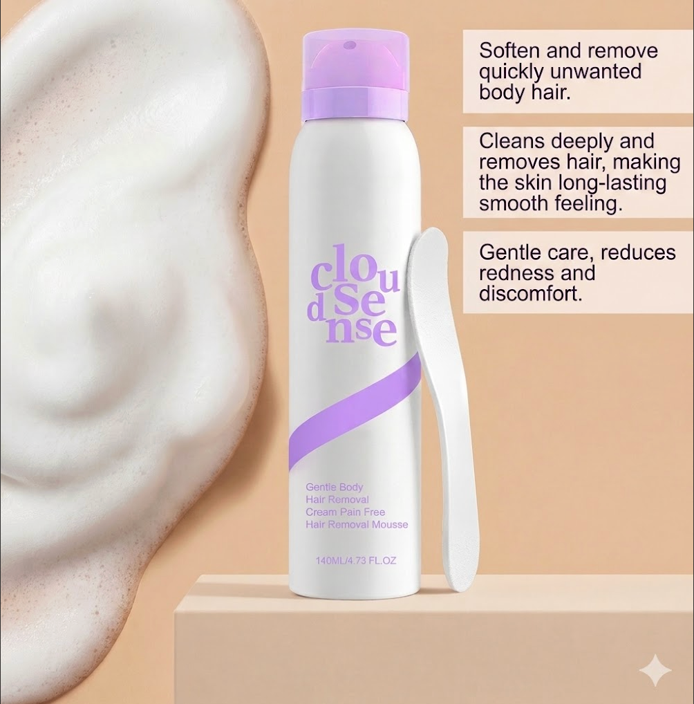 Gentle Hair Removal Body Mousse